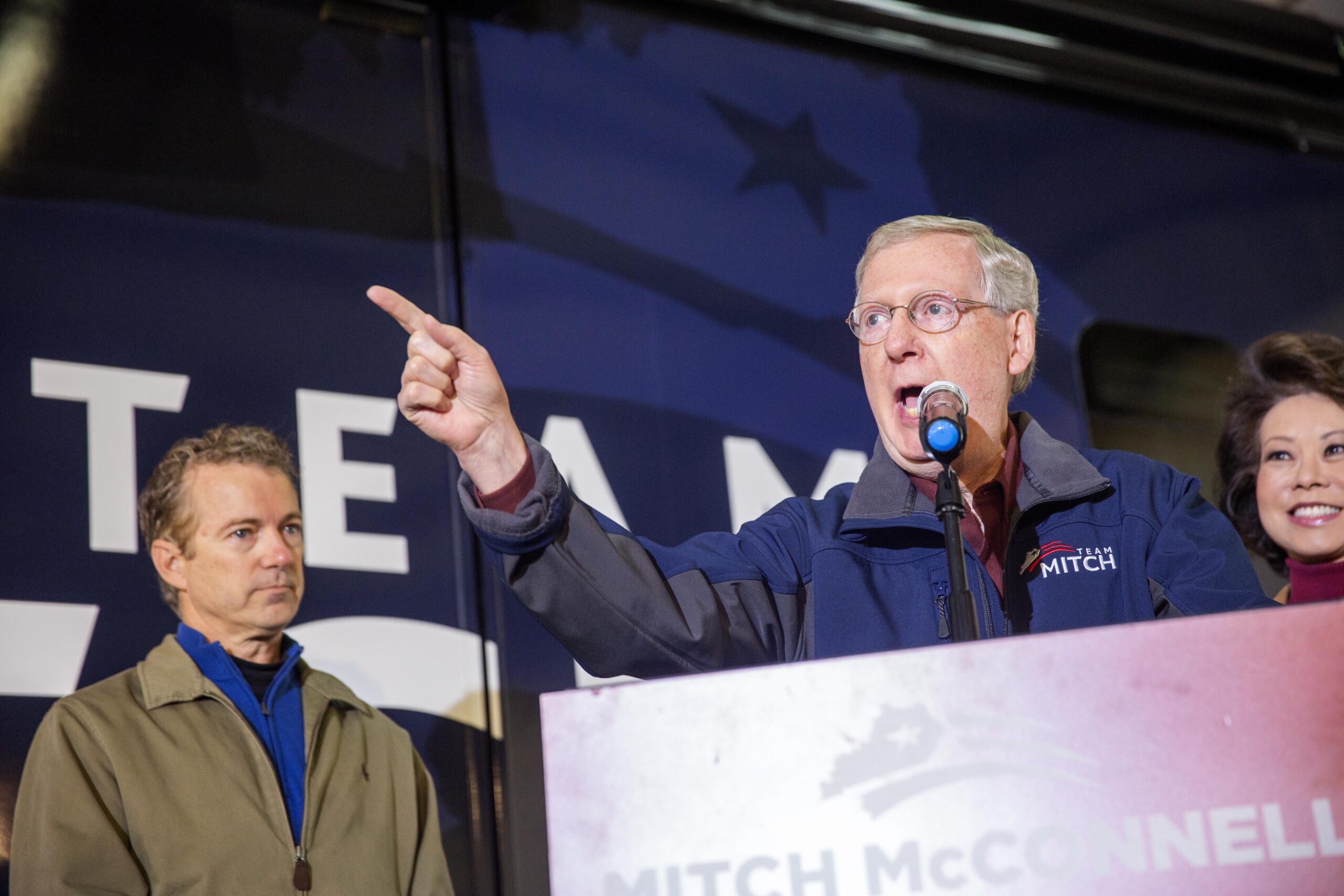 Rand Paul and Mitch McConnell