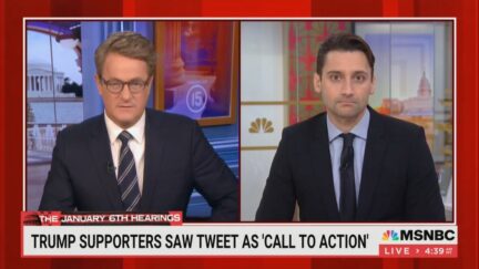 Joe Scarborough and Ben Collins on July 13