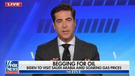 Jesse Watters talks about Saudi Arabia