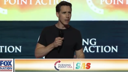 Hawley Ironically Declares He Won't 'Run' From a Fight in FL