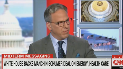 Tapper Reacts to Manchin's Deal on Climate: Dems Need a Win
