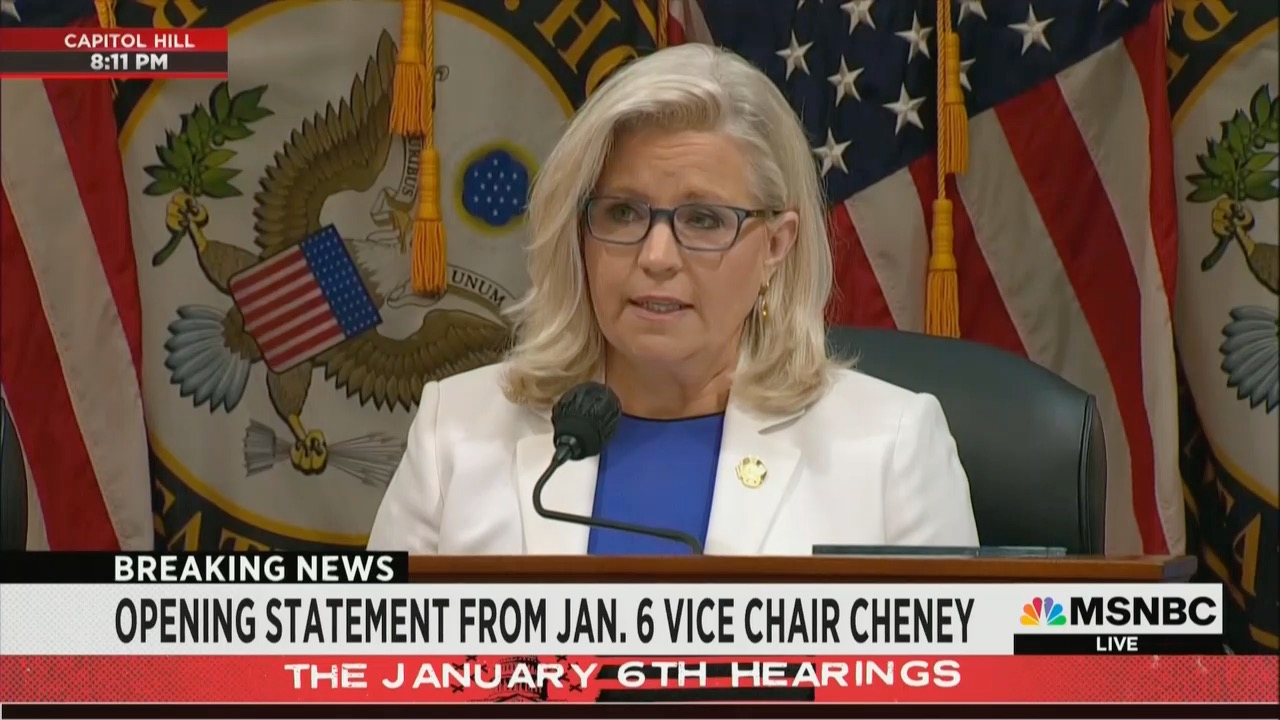 Rep. Liz Cheney (R-WY) on July 21