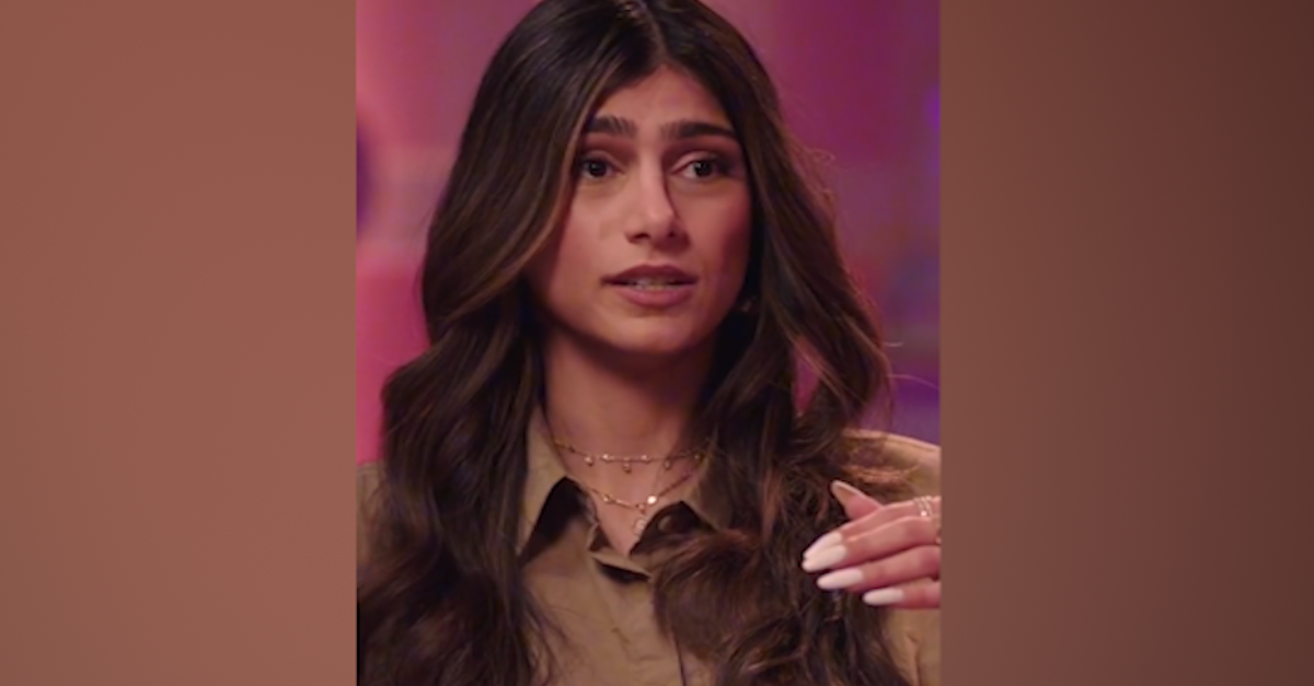 1200px x 627px - Mia Khalifa Defends Sex Work: 'Being In The Army Is Worse'