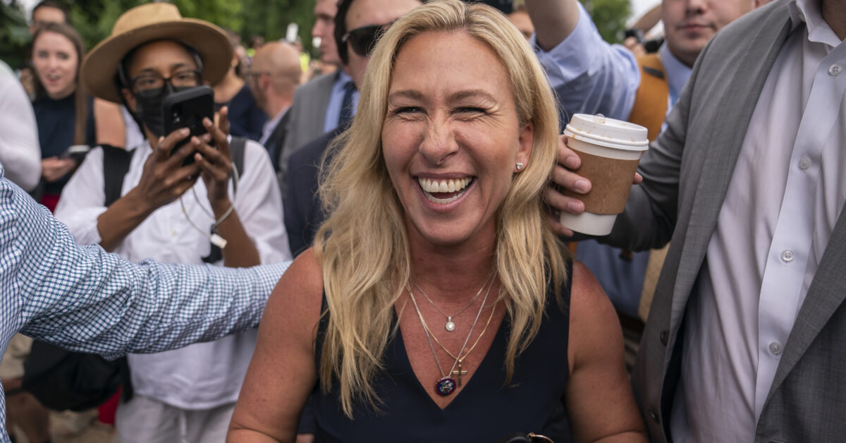 Alex Jones Tells MTG to Run for President