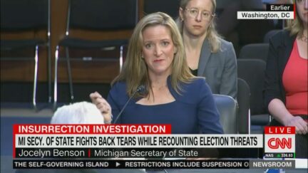 Jocelyn Benson on Aug. 3