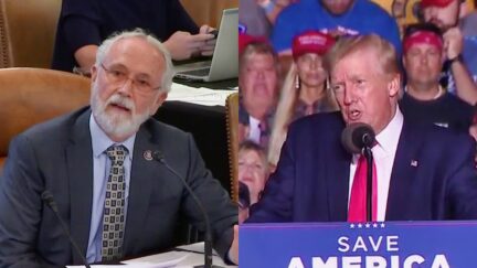 Dan Newhouse Donald Trump split image
