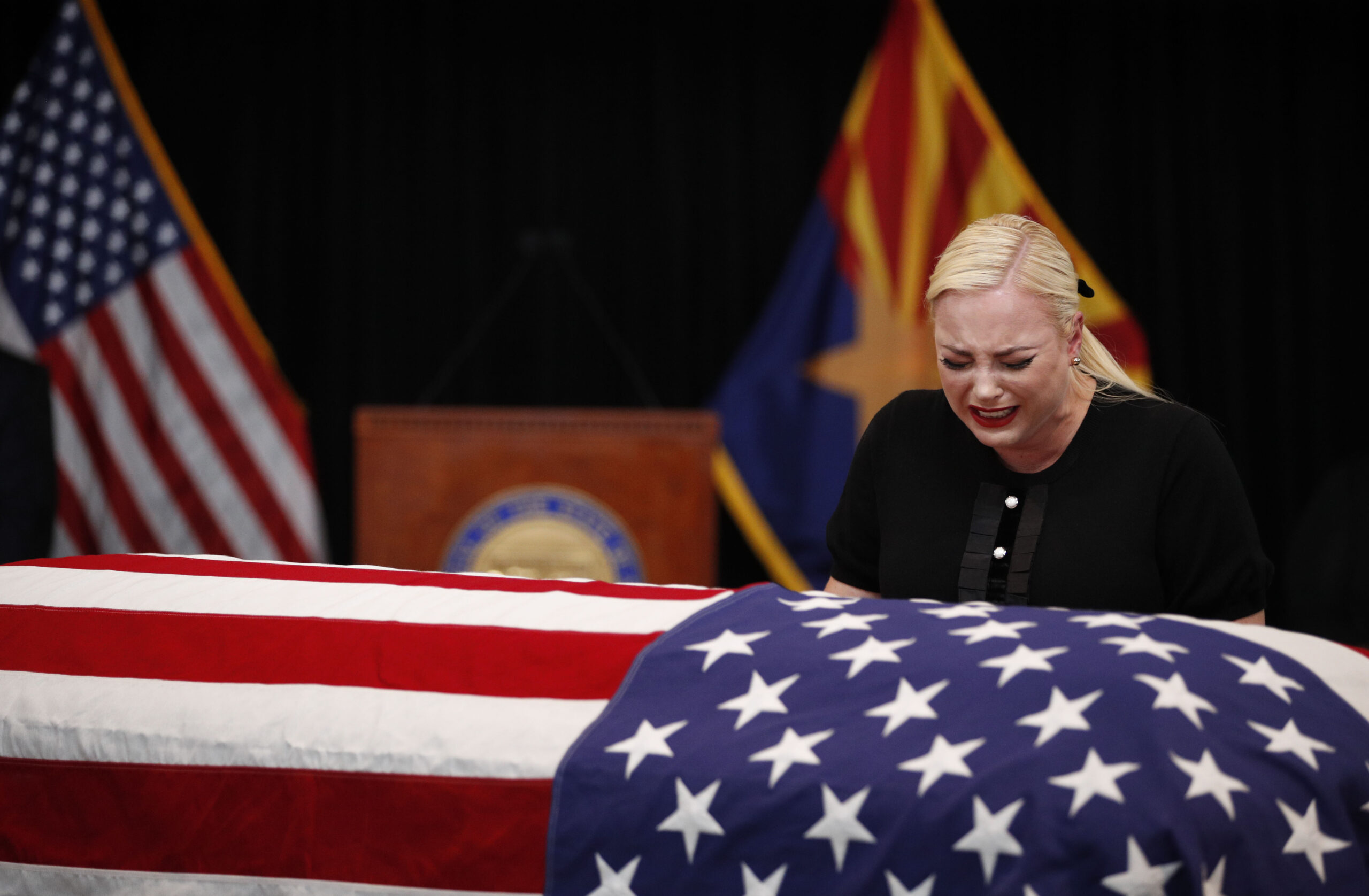 Meghan McCain grieving for herr father