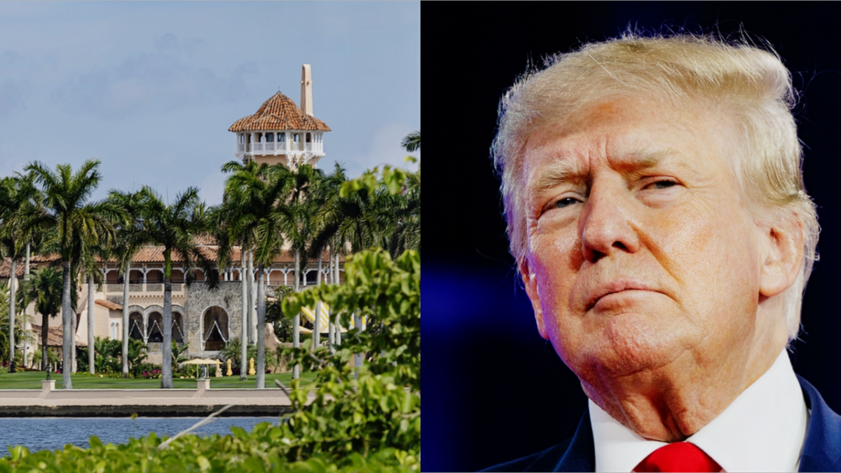 Mar-a-lago Trump split image Getty images.jpg