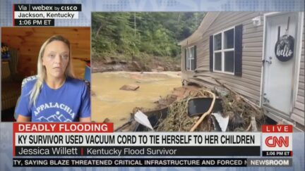 Jessica Willett discusses Kentucky floods on CNN