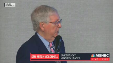Mitch McConnell with NBC News