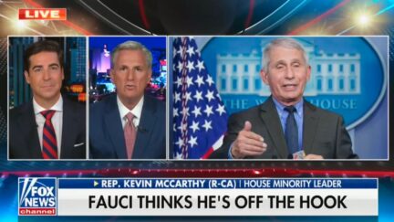 Jesse Watters and Kevin McCarthy