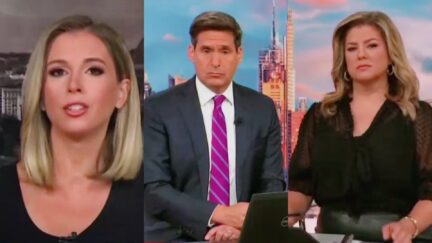 Whitney Wild John Berman Brianna Keilar split image