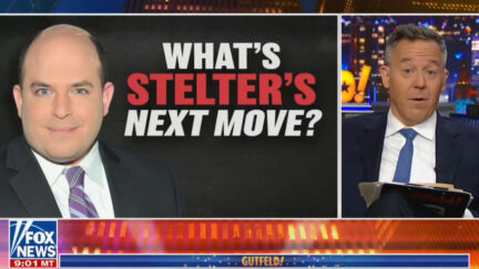 Gutfeld 'Sad' to See Brian Stelter Out at CNN