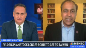 Dem Rep Said He Had No Concern for Safety During Pelosi Taiwan Trip