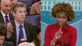 Jean-Pierre Slows Reporter's Roll Amid Barrage on Biden's Florida Visit, DeSantis, Reelection