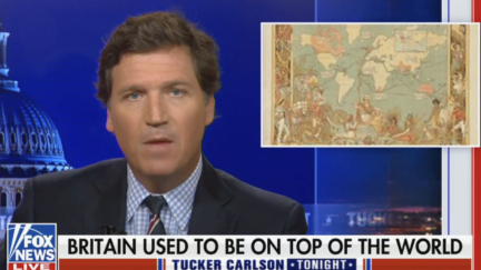 Tucker Carlson Defends Britain's Spread of Christianity