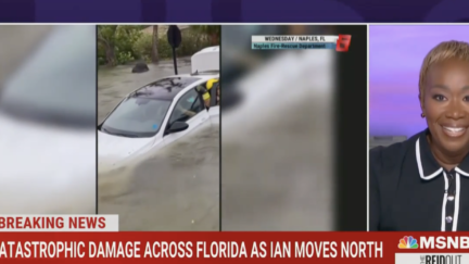 Joy Reid Gloats DeSantis Has to Ask Biden for Aid While Florida Suffers from Hurricane: 'He's Now Gotta Go Hat in Hand'
