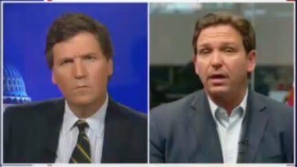 Tucker Carlson teed up Ron DeSantis to complain about federal assistance, vis-a-vis Biden, amid Hurricane Ian and its catastrophic impact on Southwest Florida.