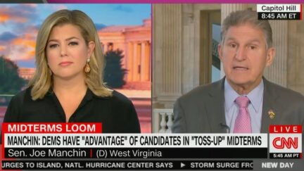 Manchin Claims It's a 'Tossup' Whether Democrats Can 'Hold' Senate