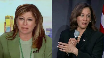 Fox's Maria Bartiromo Spreads Lie That Kamala Harris Declared Hurricane Relief Would Be 'Based on Race'