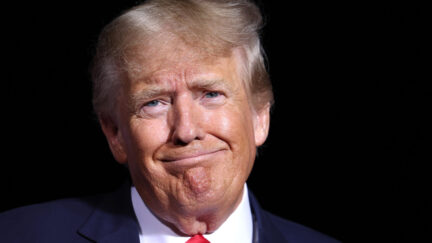 Donald Trump weird face