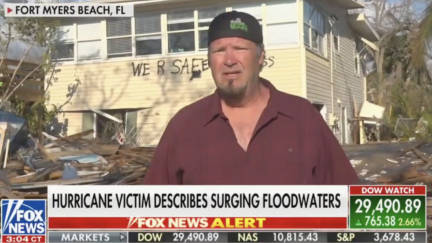 Emotional Man Tells Fox News His Two Best Friends Died After Being Swept Away by Hurricane Ian's Storm Surge