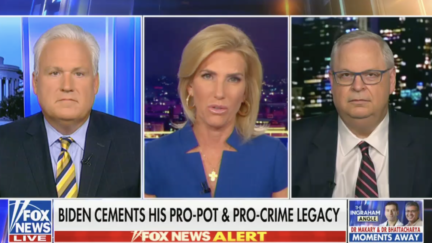 A medical guest on Thursday's Ingraham Angle opined Biden's blanket pardon for those convicted of “simple possession” of marijuana is not all that bad.