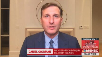 Daniel Goldman says Donald Trump is 
