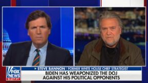 Tucker Carlson interviews Steve Bannon