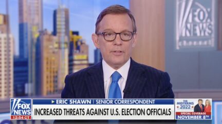 Eric Shawn reporting on election threats