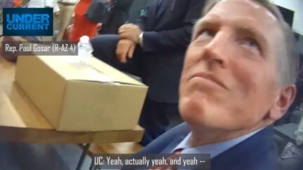 Paul Gosar reacts to migrant 