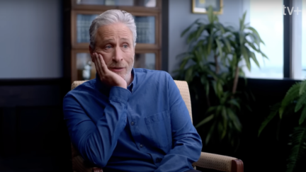 Jon Stewart Gets Heated With Arkansas Attorney General Over Trans Minors