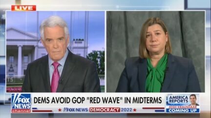 John Roberts and Elissa Slotkin