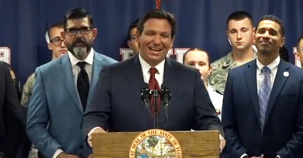 Gov. Ron DeSantis Blows Off Big Trump Announcement - Mocks Him For Candidates Losing
