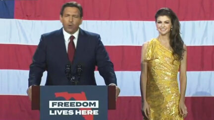 Ron DeSantis celebrates re-election