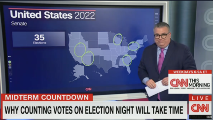 CNN's David Chalian Says Election Day Senate Results Unlikely as Battleground States Count Votes: 'Pack Your Patience'
