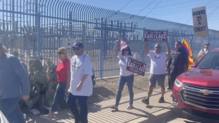 WATCH: Protesters Gather Outside Maricopa County Tabulation Center