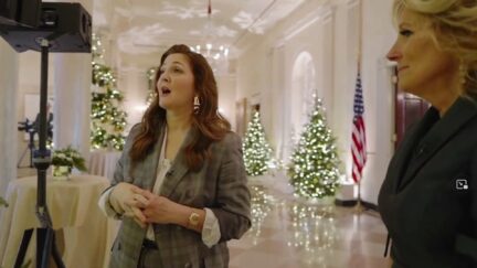 'Another Wow Moment!' Drew Barrymore Stunned By Jill Biden's Tour of White House Decorationsb