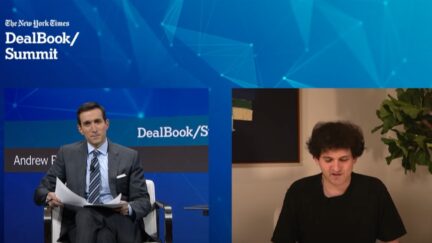 Andrew Ross Sorkin interviewing SBF