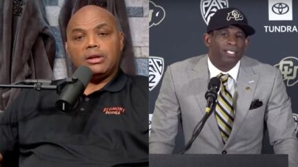 Charles Barkley Deion Sanders