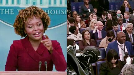 WATCH Hilarity Ensues When Fox Reporter Ed Lawrence Claims Prize for 'Most Hungover Reporter' At Jean-Pierre White House Briefing