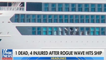 'Rogue Wave' Batters Cruise Ship Killing Woman and During Four Others