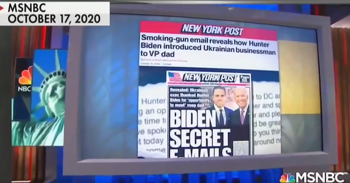 Hunter Biden Laptop Story