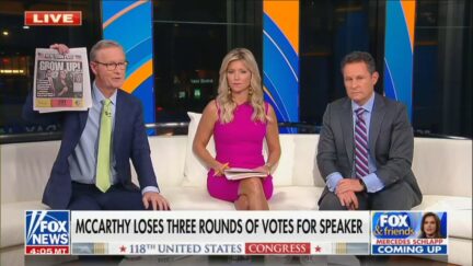 Fox & Friends Floored Kevin McCarthy's Failed Bit for House Speaker: 'A Disaster for the Republicans'