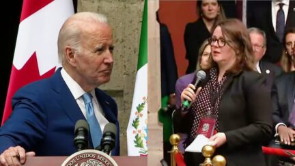 AP Reporter Colleen Long Asks Biden To Answer Critics Who Say He Was 'Too Soft On Border Security And Now Too Hard'