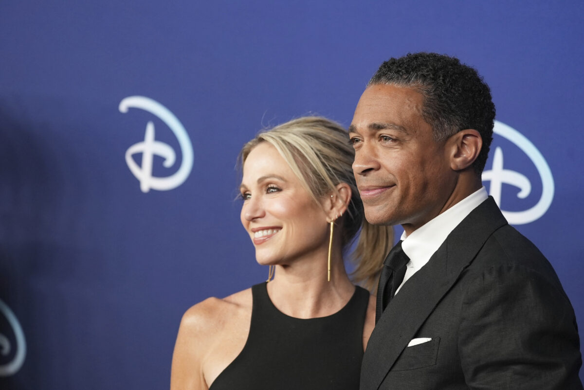 Amy Robach and TJ Holmes