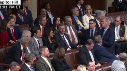 WATCH: 'Dejected' Kevin McCarthy Confronts Matt Gaetz After His Bid for Speaker Comes Up Short by ONE Vote