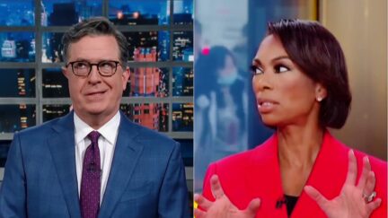 WATCH Colbert Does Mocking Impression Of Harris Faulkner As He Torches Fox News Over M&M's Outrage