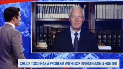 WATCH Republican Ron Johnson Bitterly Complains To Newsmax Chuck Todd 'Happy To Insult Me' Every Chance He Gets