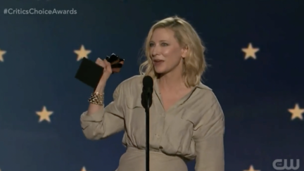 Cate Blanchett Blasts 'Patriarchal Pyramid' of Hollywood Award Shows